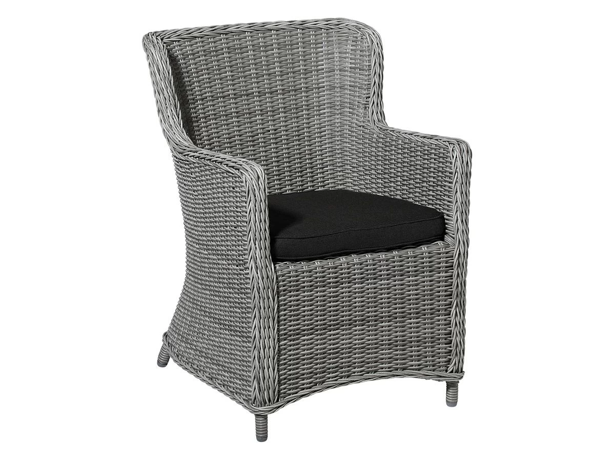 Madison Rib Black Wicker Universeel Zitkussen 5 Madison Rib Black Wicker Universeel Zitkussen - Afbeelding 3