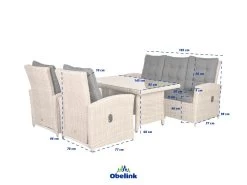 Outdoor Feelings Vario Diningset -Buitentuin 426264 outdoor feelings vario ecommerce dccf