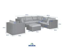 Outdoor Feelings Bergerac Loungeset -Buitentuin 575209 outdoor feelings bergerac loungeset ecommerce e9e6