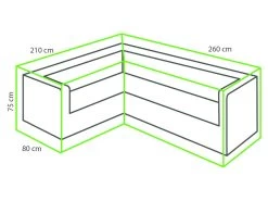 Winza Deluxe 260x210x80 L Loungesethoes -Buitentuin 601479 601479 images other winza deluxe 260x210x80 l loungesethoes 3 ecommerce