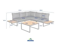 Outdoor Feelings Barletta Loungeset -Buitentuin barletta 1 ecommerce afmetingen ecommerce 26e1