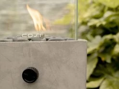 Cosi Fires Cosiscoop Cement Square Gaslantaarn -Buitentuin cosi fires cosiscoop cement square gaslantaarn 4 ecommerce 9490