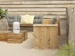 Cosi Fires Cosiscoop Drop Gaslantaarn -Buitentuin cosi fires cosiscoop drop light grey 4 ecommerce f105