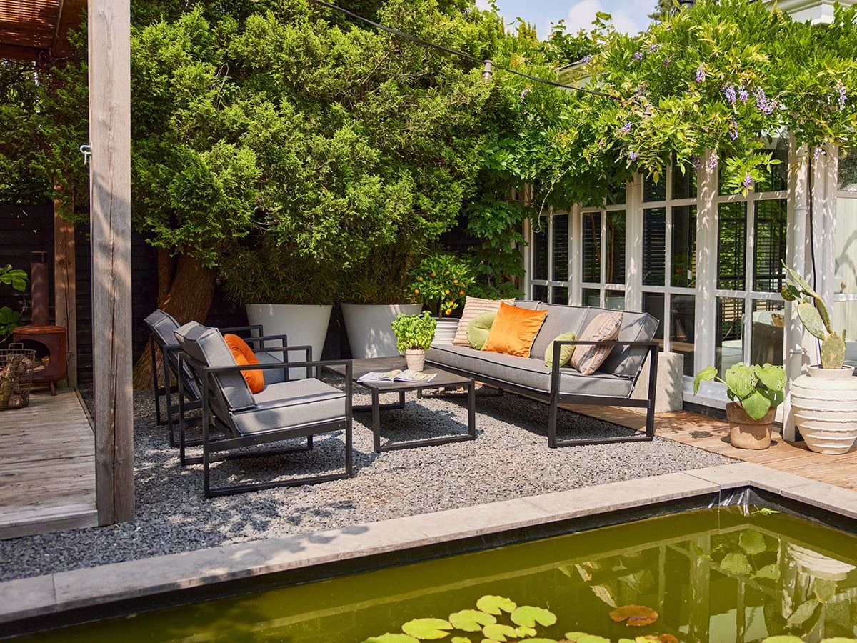 Hartman Jordan Black Grey Loungeset 4 Hartman Jordan Black Grey Loungeset - Afbeelding 2