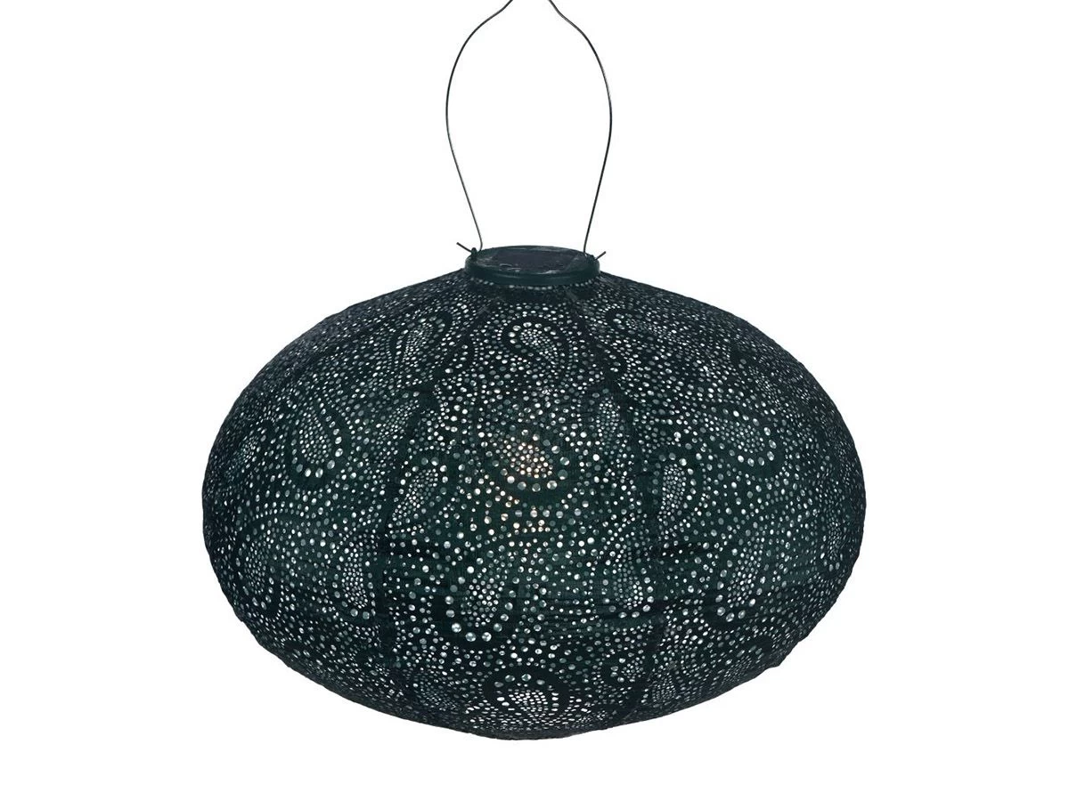 Lumiz Paisley Oval 40 Solar Lampion 3 Lumiz Paisley Oval 40 Solar Lampion