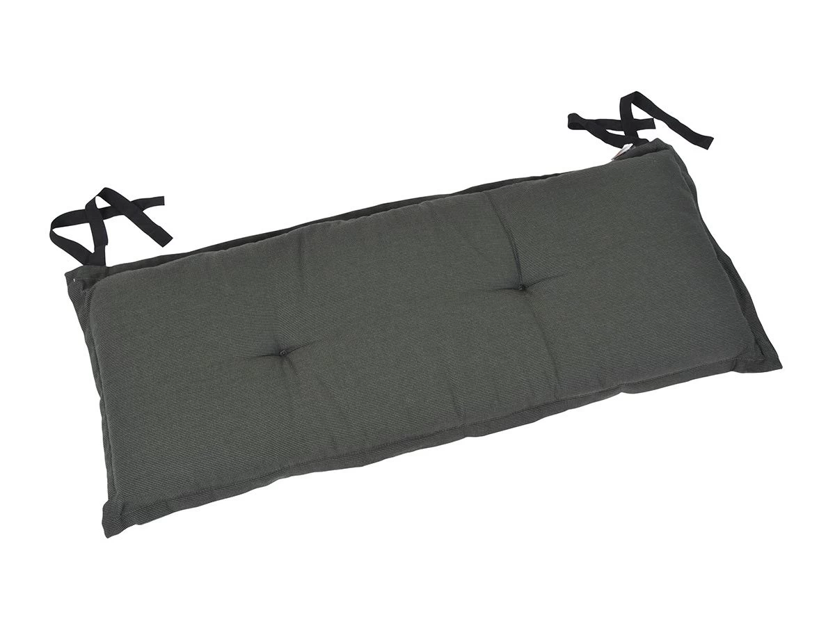 Madison Rib Black 120 X 48 X 7 Bankkussen 3 Madison Rib Black 120 X 48 X 7 Bankkussen