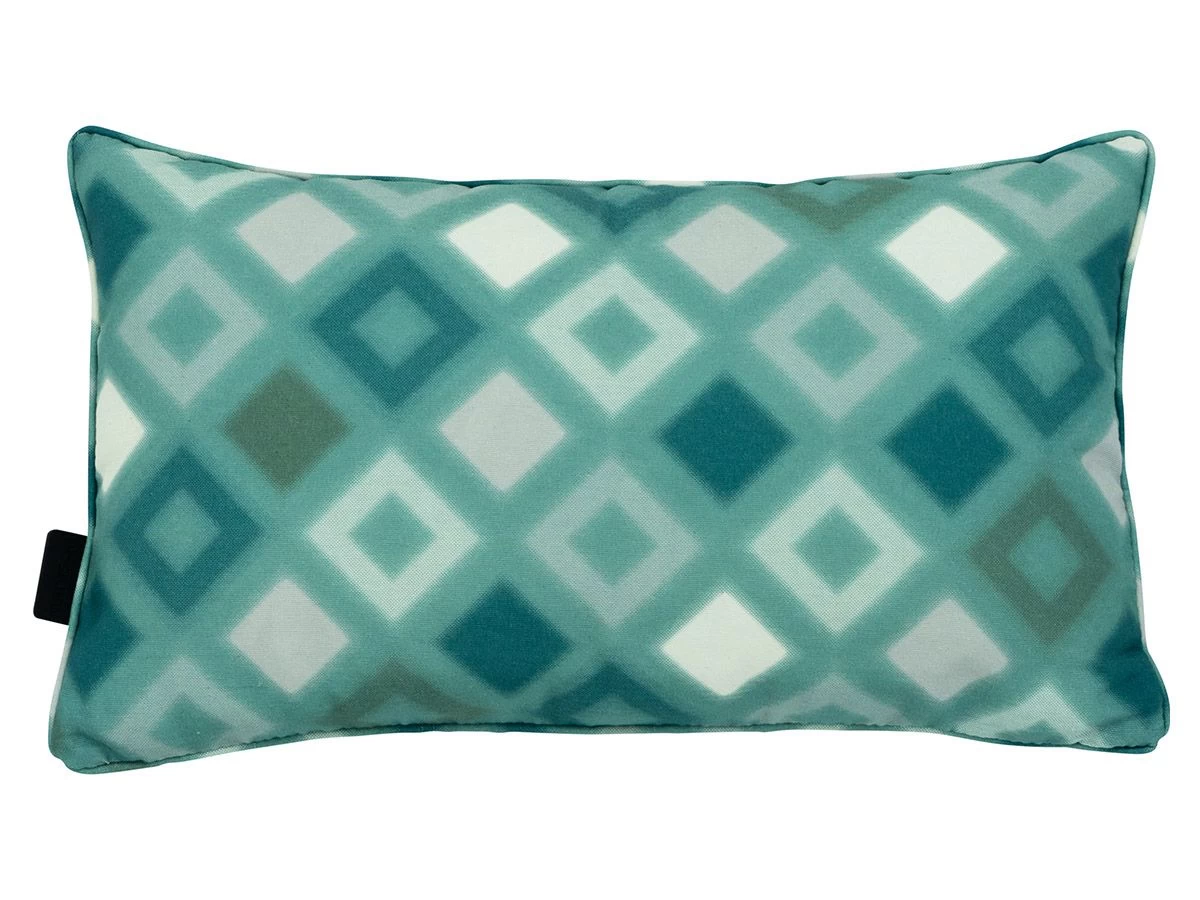 Madison Grids Seablue Outdoor 50 X 30 Lendekussen 3 Madison Grids Seablue Outdoor 50 X 30 Lendekussen