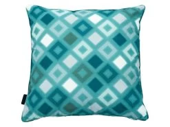 Madison Grids Seablue Outdoor 50 X 50 Sierkussen