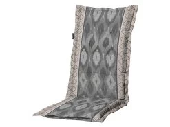 Madison Ikatin Grey Hoge Rug Tuinkussen
