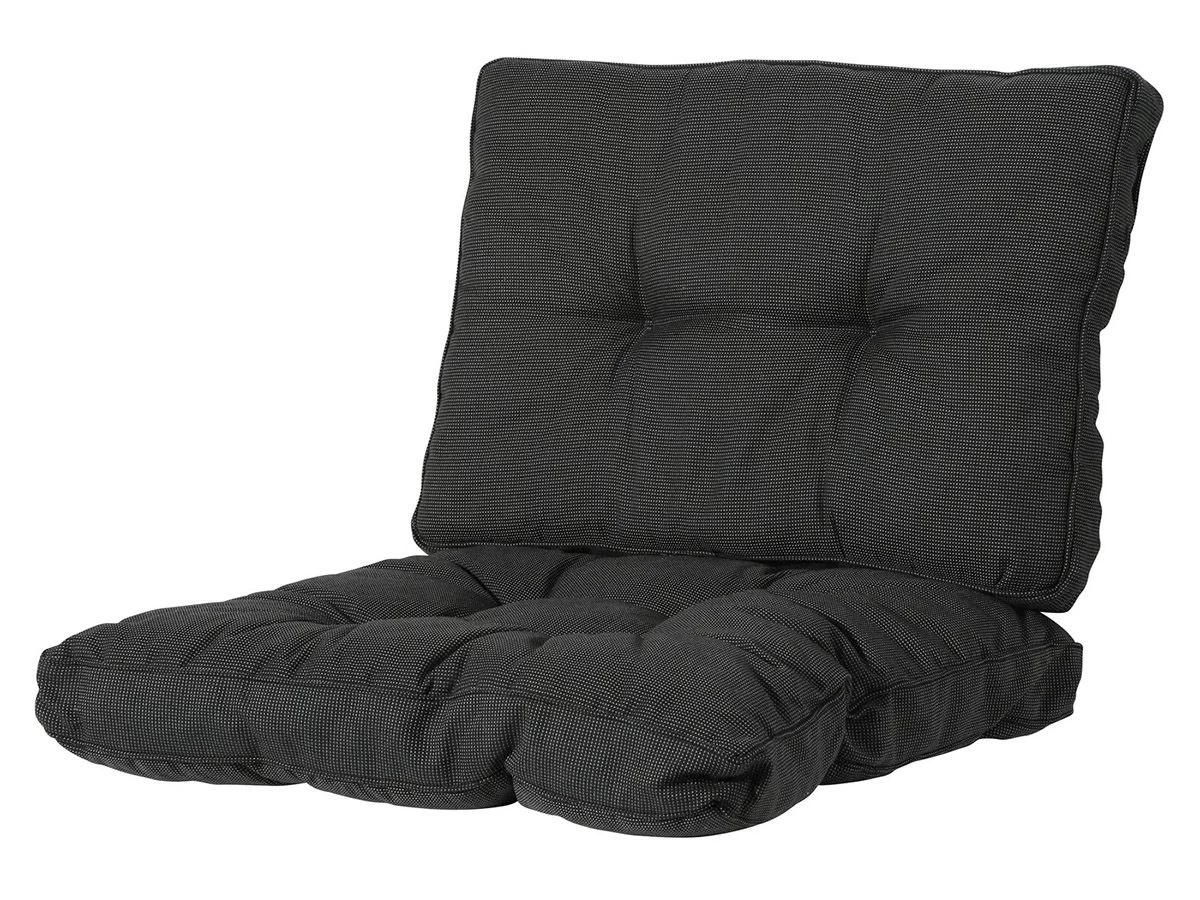 Madison Rib Black 60 X 60 Florance Loungekussen - Afbeelding 3