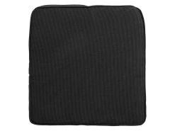 Madison Rib Black Wicker Zitkussen