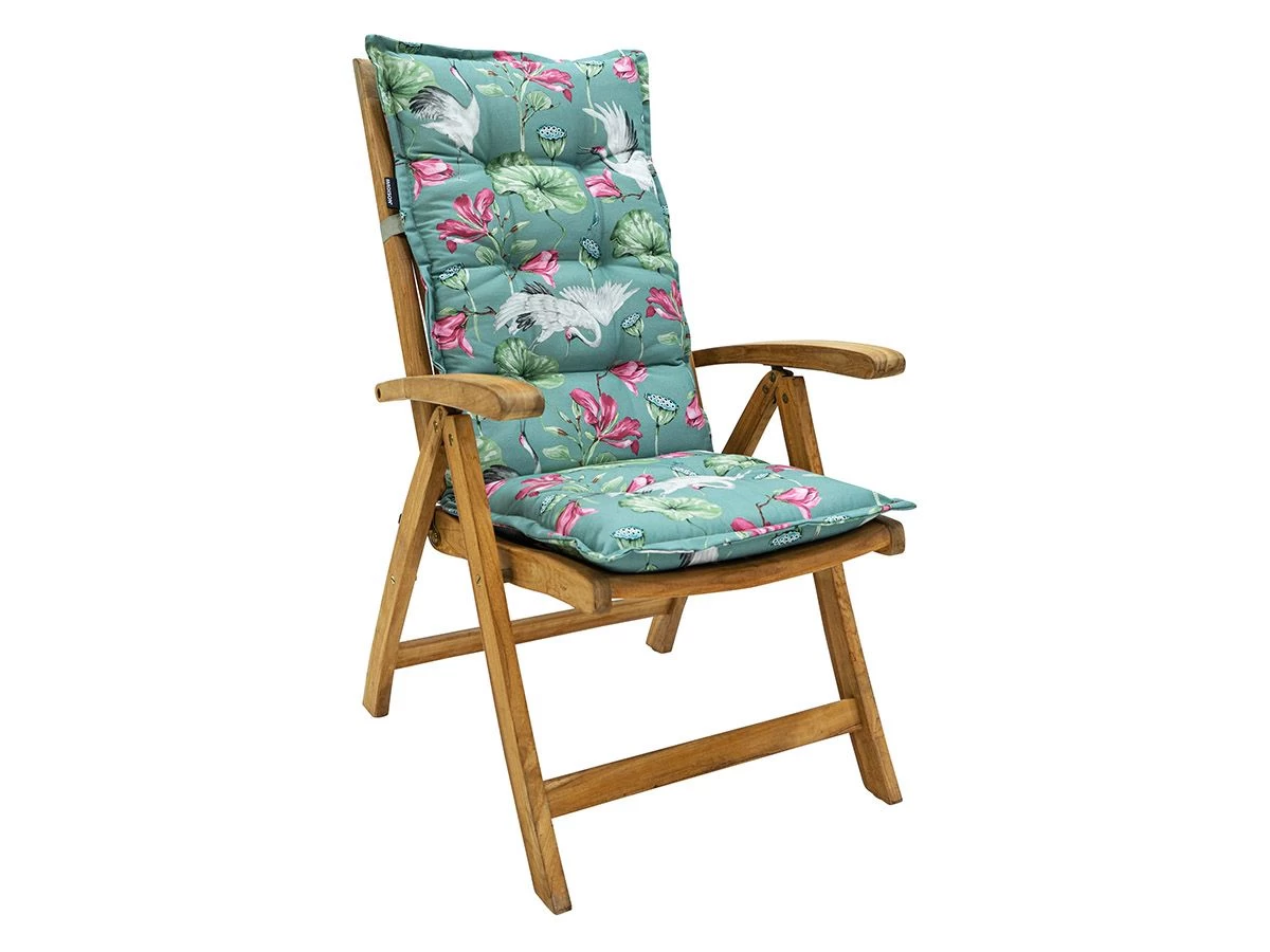 Madison Vieve Green Hoge Rug Tuinkussen 4 Madison Vieve Green Hoge Rug Tuinkussen - Afbeelding 2