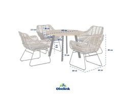 Outdoor Feelings Medina Tuinset -Buitentuin medina afmetingen ecommerce 010a
