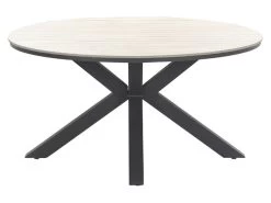 Outdoor Feelings Edson Carbon Black Light Teak Ø 148 Cm Tuintafel 9 Outdoor Feelings Edson Carbon Black Light Teak Ø 148 Cm Tuintafel -Buitentuin outdoor feelings edson carbon black light teak 148cm tuintafel 2 ecommerce 97c2 4