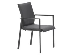 Outdoor Feelings Texas Black Antraciet Tuinstoel