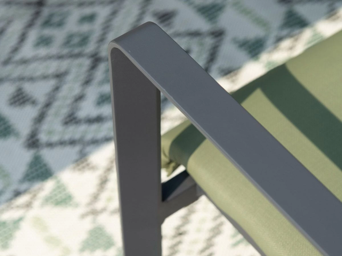 Outdoor Feelings Texas Black Moss Tuinstoel 4 Outdoor Feelings Texas Black Moss Tuinstoel - Afbeelding 2