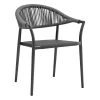 Suns Martella Carbon Grey Tuinstoel -Buitentuin suns martella carbon grey tuinstoel ecommerce 3ecd